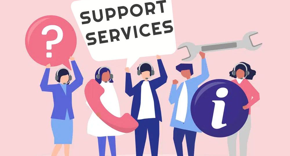 خدمات پشتیبانی Support Services
